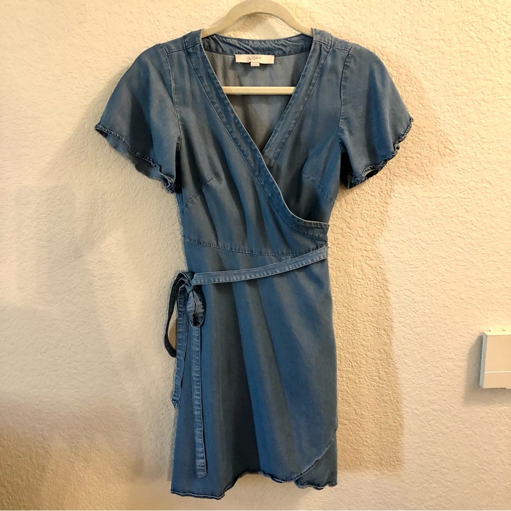 Loft Wrap Dress Size 0